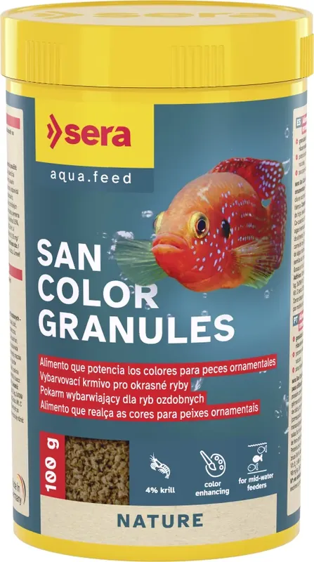 Sera San Color Granules Nature 100 g Nejprodávanější