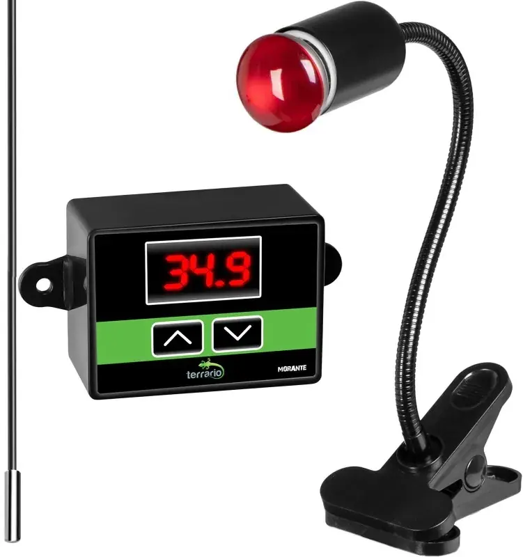 Terrario Long ReptiSun Temperature Control - lampa z termostatem Aktuální