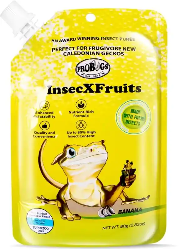 ProBugs InsecXFruits 80g kompletní strava a vitamíny v gelu pro plazy Pouze Dnes