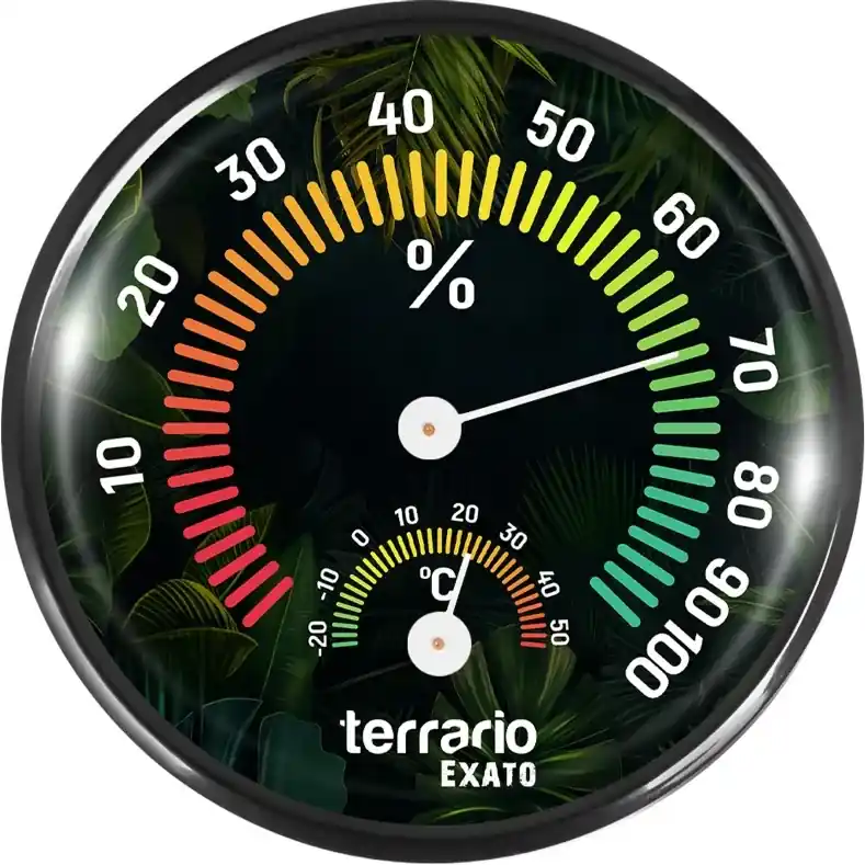Terrario Exato 2v1 teploměr s hygrometrem do terária Rychlé Dodání