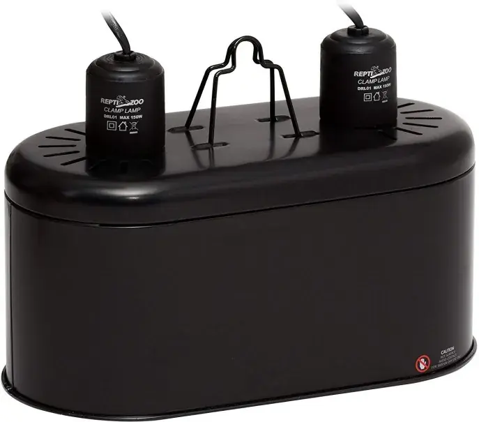 Repti Zoo lampa na dvě žárovky až 2x150W Tovární Cena