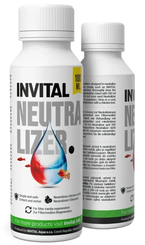 Akce INVITAL Neutralizer 100 ml pro odstranění chlóru