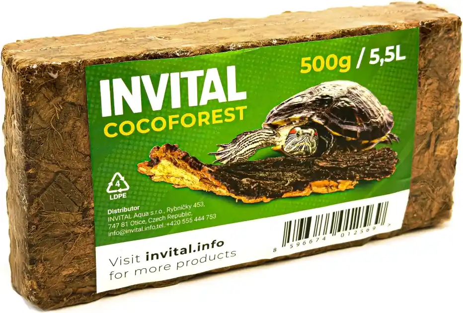 INVITAL kokosový substrát 500 g Bezpečná Platba