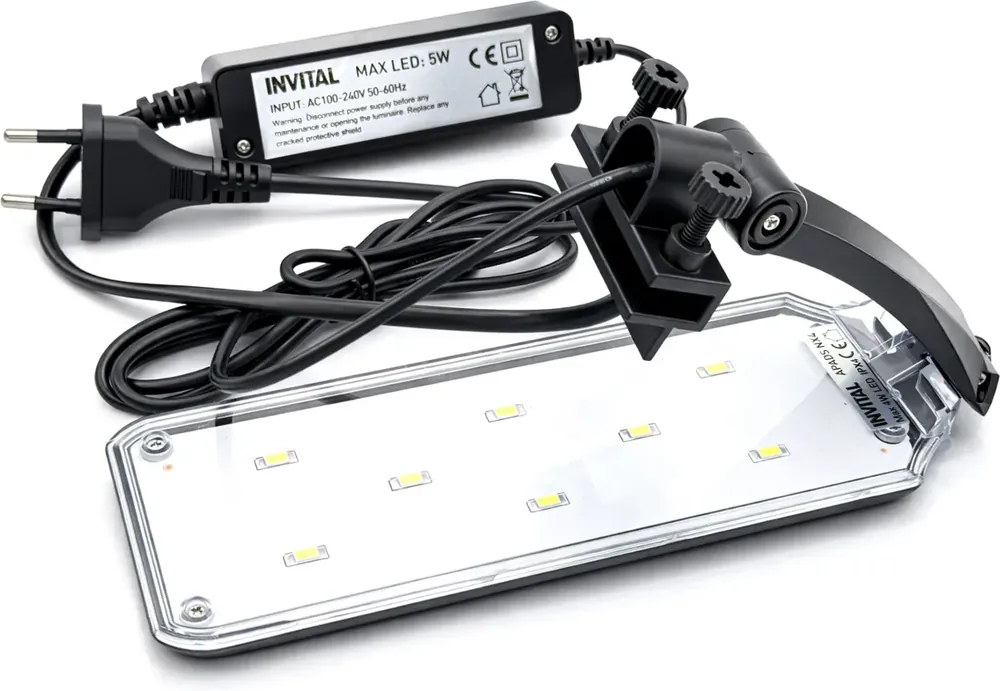 Rychlé Dodání INVITAL osvětlení pro akvarijní set Shrimp LED 30 l