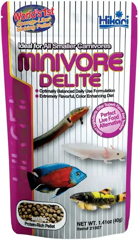 Nejprodávanější Hikari Minivore Delite 40 g