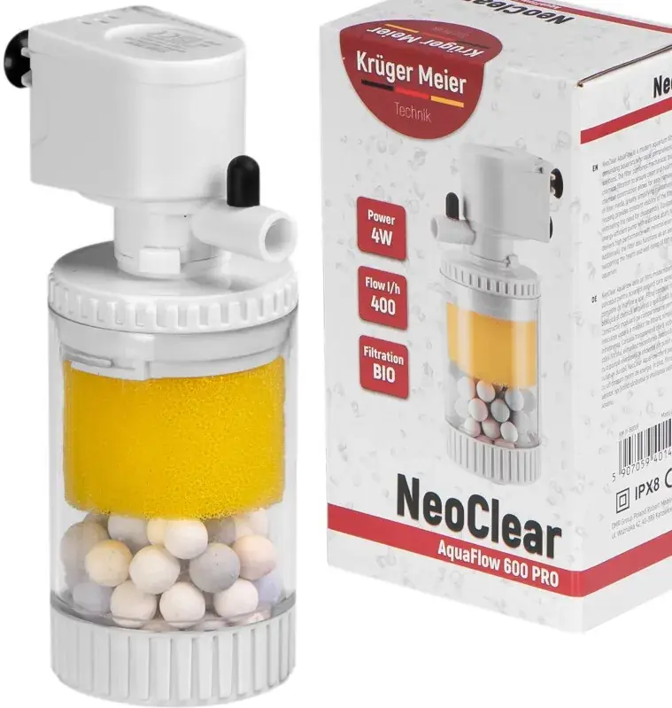 Zlevněný Kruger Meier NeoClear 600 vnitřní filtr