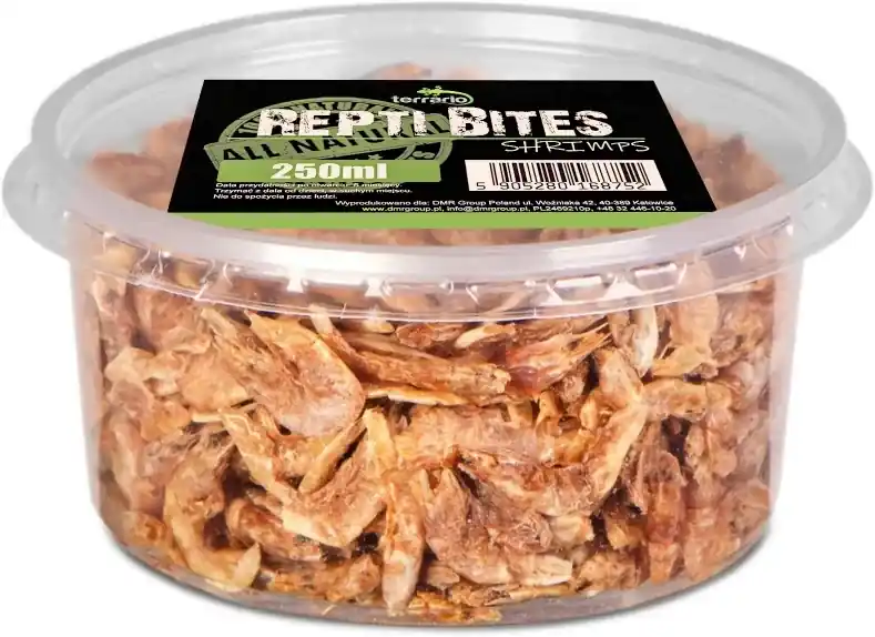 Nejprodávanější Terrario Repti Bites sušené krevety 250 ml
