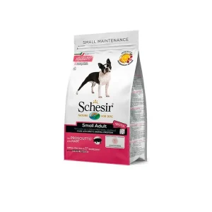 Značkový Schesir Dog Small Adult - Vepřová šunka s rýží 800 g