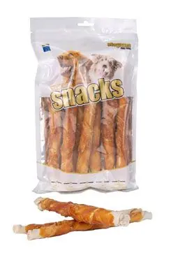 Koupit Online Magnum Chicken Roll on Rawhide stick 500g