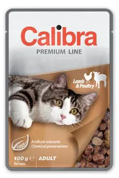 Cenová Bomba Calibra Cat kapsa Premium Adult Lamb & Poultry 100g