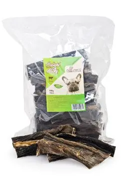 Vysoce Kvalitní NATURECA pochoutka Hovězí dršťky sušené 15cm 500g