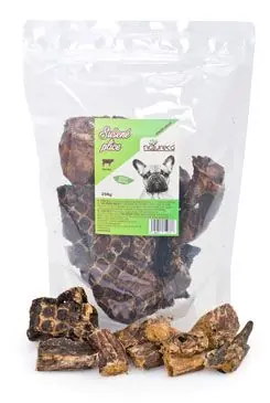 Ověřený NATURECA pochoutka Hovězí plíce sušené 250g