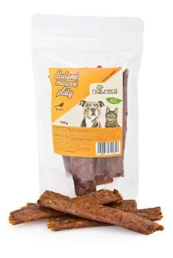 NATURECA pochoutka Masové pláty-Bažant, 100%maso 100g Akce