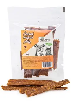 Bezpečná Platba NATURECA pochoutka Masové pláty - Kuře, 100%maso 100g