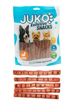 Výprodej Juko excl. Smarty Snack BBQ Duck Stick 250g