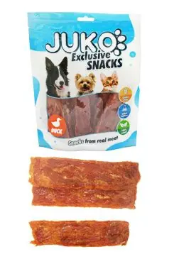 Juko excl. Smarty Snack SOFT Duck Jerky 250g Akce
