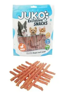 Finální Výprodej Juko excl. Smarty Snack Duck&Sweet Potato Stick 250g