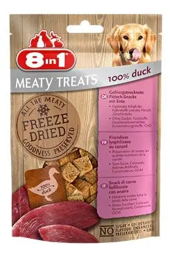Nejlepší Cena Pochoutka 8in1 Meaty Treats FD Duck 50g