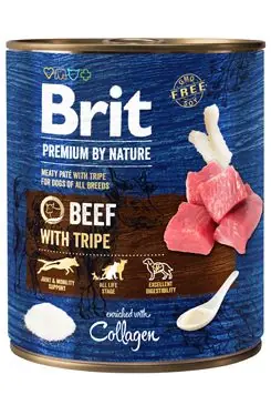 Brit Premium Dog by Nature konz Beef & Tripes 800g Nejlepší Volba