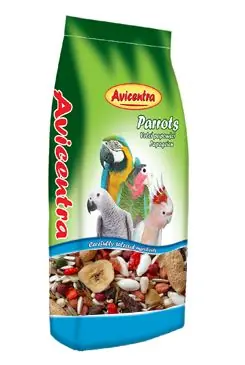 Avicentra Deluxe velký papoušek 15kg Zlevněný