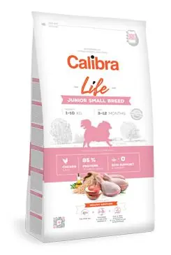Calibra Dog Life Junior Small Breed Chicken 6kg Sleva