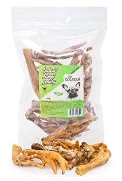 NATURECA pochoutka Kuřecí pařáty sušené 250g Horká Nabídka
