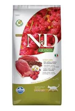 Expresní Doručení N&D Quinoa CAT Urinary Duck & Cranberry 5kg