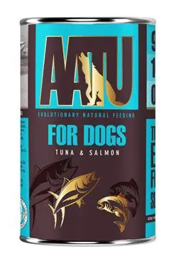 Aktuální AATU Dog Tuna n Salmon konz. 400g