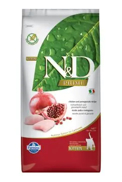 Víkendová Akce N&D PRIME CAT KITTEN Chicken & Pomegranate 10kg