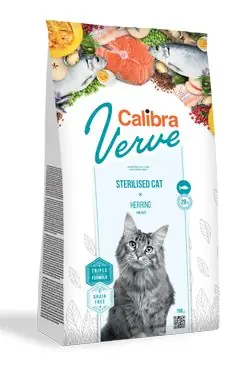 Přímo Od Výrobce Calibra Cat Verve GF Sterilised Herring 3,5kg