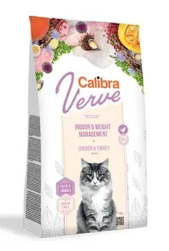 Hit Sezóny Calibra Cat Verve GF Indoor&Weight Chicken 750g
