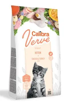 Poslední Šance Calibra Cat Verve GF Kitten Chicken&Turkey 3,5kg