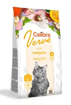 Calibra Cat Verve GF Sterilised Chicken&Turkey 3,5kg Pouze Dnes