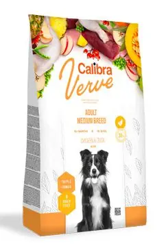 Calibra Dog Verve GF Adult Medium Chicken&Duck 12kg Odeslání Ihned