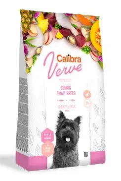 Aktuální Calibra Dog Verve GF Senior Small Chicken&Duck 1,2kg