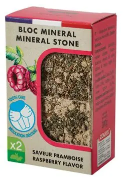 Minerální kámen EDEN hlodavci malina 2x100g Zolux Časově Omezené