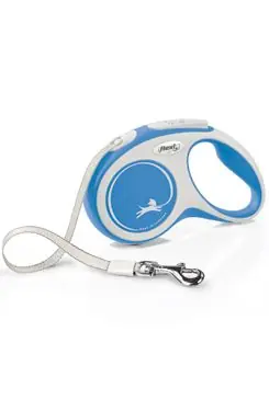 Vrácení Zdarma Vodítko FLEXI Comfort S pásek 5m/15kg modrá NEW