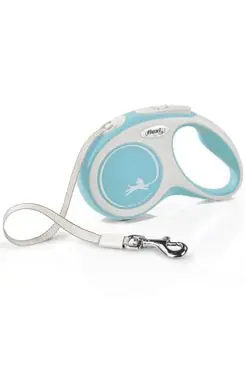 Nová Kolekce Vodítko FLEXI Comfort S pásek 5m/15kg sv.modrá NEW