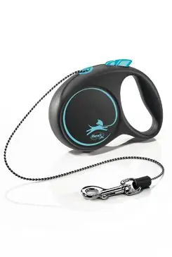 Výhodná Nabídka Vodítko FLEXI Black Design XS lanko 3m/8kg modrá NEW