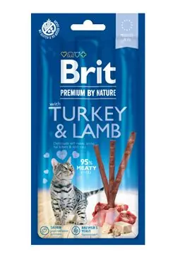 Brit Premium Cat by Nature Sticks Turkey&Lamb(3pcs) Bezpečná Platba