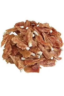 Must-Have For Dogs and Cats Pochoutka Kuřecí filety na tyčce z buvolí kůže 6cm500g