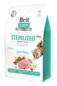 Brit Care Cat GF Sterilized Urinary Health 0,4kg Top Prodej