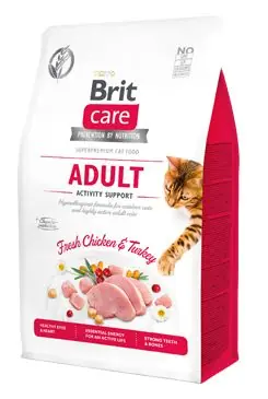 Aktuální Brit Care Cat GF Adult Activity Support, 0,4kg