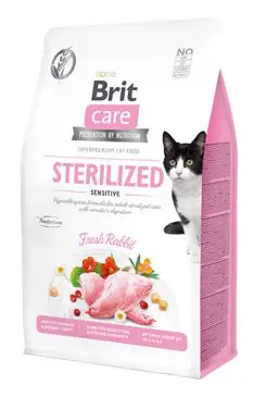 Oblíbený Brit Care Cat GF Sterilized Sensitive 0,4kg
