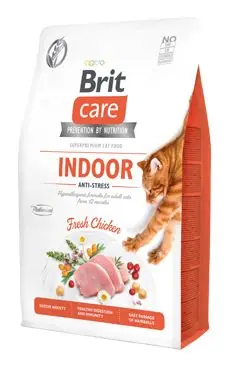 Brit Care Cat GF Indoor Anti-stress 2kg Poslední Šance