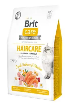 Super Cena Brit Care Cat GF Haircare Healthy&Shiny Coat 2kg