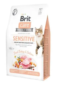 Brit Care Cat GF Sensit. Heal.Digest&Delic.Taste2kg Cenově Výhodný