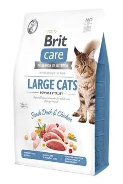 Brit Care Cat GF Large cats Power&Vitality 2kg Originální
