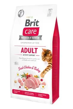 Cenový Hit Brit Care Cat GF Adult Activity Support 7kg
