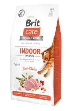 Nejprodávanější Brit Care Cat GF Indoor Anti-stress 7kg